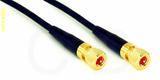 Coaxial Cable, 10-32 hex (Microdot compatible) to 10-32 hex (Microdot compatible), RG174, 1 foot, 50 ohm