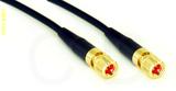 Coaxial Cable, 10-32 (Microdot compatible) to 10-32 (Microdot compatible), RG174, 1 foot, 50 ohm