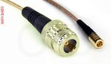 Coaxial Cable, N female to SMB plug (female contact), RG316, 1 foot, 50 ohm