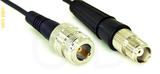 Coaxial Cable, N female to TNC female, RG174, 1 foot, 50 ohm