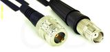 Coaxial Cable, N female to TNC female, RG188, 1 foot, 50 ohm