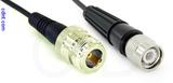 Coaxial Cable, N female to TNC, RG174, 1 foot, 50 ohm