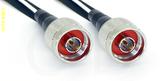 Coaxial Cable, N to N, RG196 low noise, 1 foot, 50 ohm