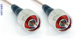 Coaxial Cable, N to N, RG316 double shielded, 1 foot, 50 ohm