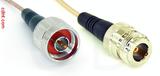 Coaxial Cable, N to N female, RG316 double shielded, 10 foot, 50 ohm