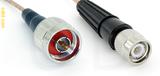 Coaxial Cable, N to TNC, RG316, 1 foot, 50 ohm