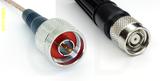 Coaxial Cable, N to TNC reverse polarity, RG316, 1 foot, 50 ohm