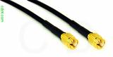 Coaxial Cable, SSMA to SSMA, RG174, 4 foot, 50 ohm