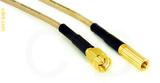 Coaxial Cable, SSMA to SSMB, RG316, 1 foot, 50 ohm