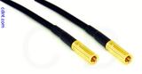 Coaxial Cable, SSMB to SSMB, RG174 low loss, 32 foot, 50 ohm