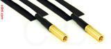 Coaxial Cable, SSMB to SSMB, RG188, 12 foot, 50 ohm