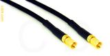 Coaxial Cable, SSMC to SSMC, RG174 low noise, 20 foot, 50 ohm