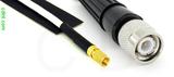 Coaxial Cable, SSMC to TNC, RG188, 1 foot, 50 ohm