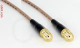 Coaxial Cable, SMA female to SMA female, RG316, 2 foot, 50 ohm