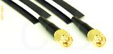 Coaxial Cable, SMA to SMA, RG188 low noise, 1 foot, 50 ohm