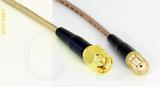 Coaxial Cable, SMA to SMA female, RG316, 1 foot, 50 ohm