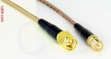 Coaxial Cable, SMA to SMA female reverse polarity, RG316, 1 foot, 50 ohm