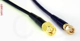 Coaxial Cable, SMA to SMC (Subvis), RG174, 1 foot, 50 ohm