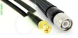 Coaxial Cable, SMA to TNC, RG188, 1 foot, 50 ohm