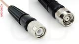 Coaxial Cable, TNC to TNC reverse polarity, RG316, 1 foot, 50 ohm